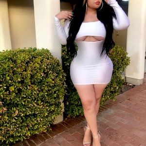 Fashion nova dress (GNO again cutout mini dress)